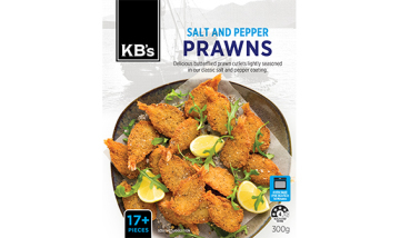 KB’s Salt and Pepper Prawns