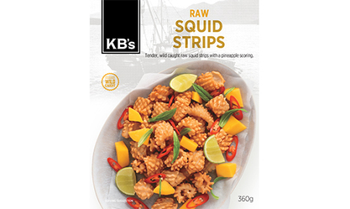 KB’s Raw Squid Strips