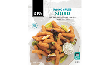KB’s Panko Crumb Squid