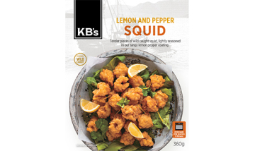 KB’s Lemon and Pepper Squid