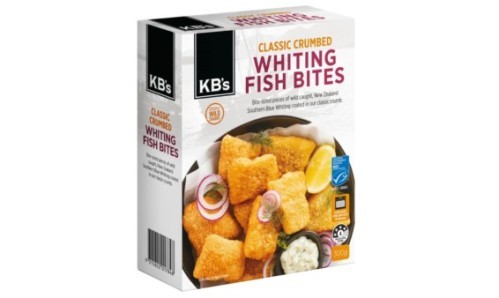 KB's Classic Crumbed Whiting Fish Bites