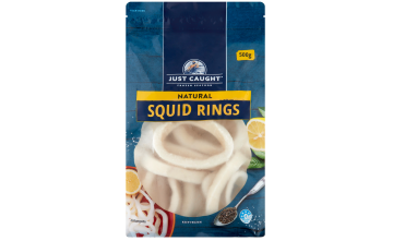 Just Caught Natural Squid Rings