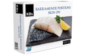 KB's Barramundi Portions Skin On