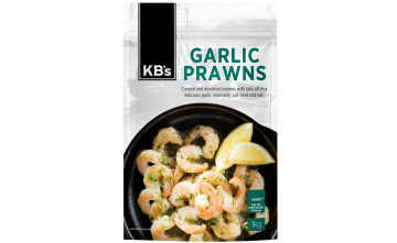 KB's Garlic Prawns