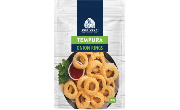 Just Cook Tempura Onion Rings