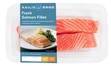Kailis Bros Salmon Fillets Skinless