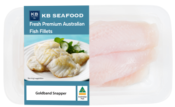 KB Seafood Co Goldband Snapper Fillets