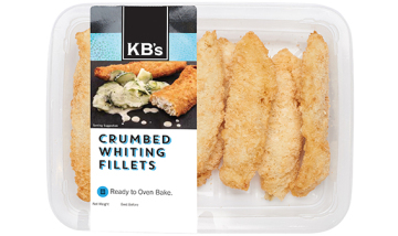 KB's Crumbed Whiting Fillets