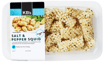 KB’s Salt & Pepper Squid Pineapple Cut