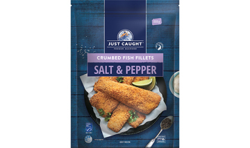 Just Caught Crumbed Fish Fillets Salt & Pepper