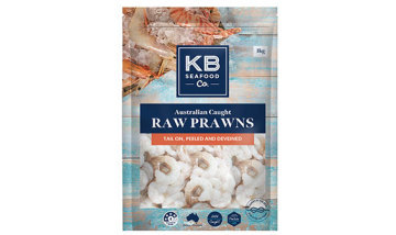 KB Seafood Co Raw Prawn Tail On